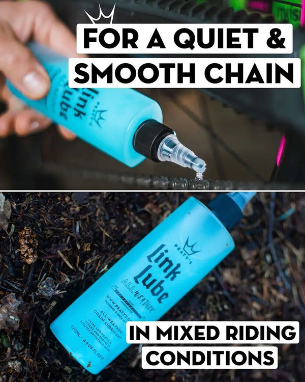 Peaty's LinkLube All-Weather Chain Lube 120ml MTB Road Gravel