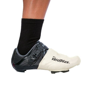 Velotoze Toe Cover for Road Bike Shoe, Lightweight, Waterproof, Asstd Colours