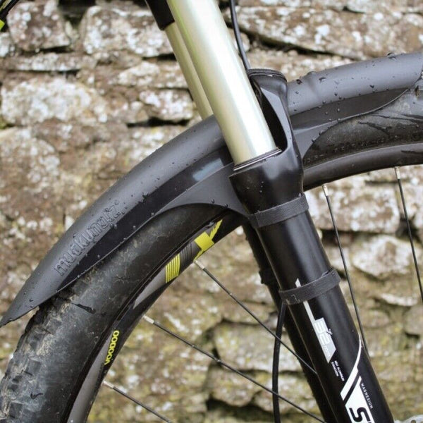 Mucky NutZ Black MugGuard Long Mountain Bike Rear Mudguard