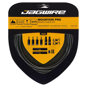 Jagwire Mountain Pro MTB Brake Cable Set, Black