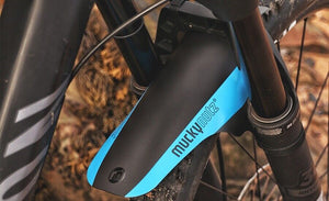 Mucky Nutz Blue Face Fender V2 Mountain Bike Front Mudguard