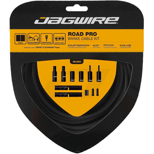 Jagwire Road Pro Brake Cable Kit Black