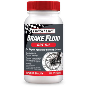 Finish Line Dot 5.1 Hydraulic Brake Fluid 120ml/4oz MTB Road Braking