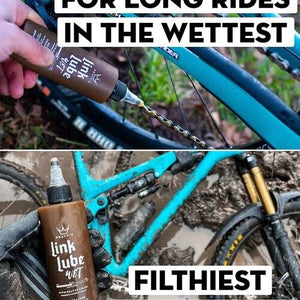 Peaty's LinkLube Wet Bicycle Chain Lube 120ml MTB Road Bike