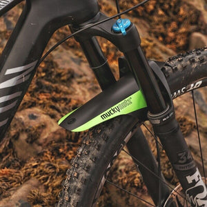 Mucky Nutz Green Face Fender V2 Mountain Bike Front Mudguard