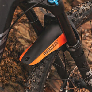 Mucky Nutz Orange Face Fender V2 Mountain Bike Front Mudguard