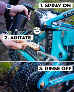 Peaty's Foaming Drivetrain Bicycle Cycle Bike Degreaser 1 litre