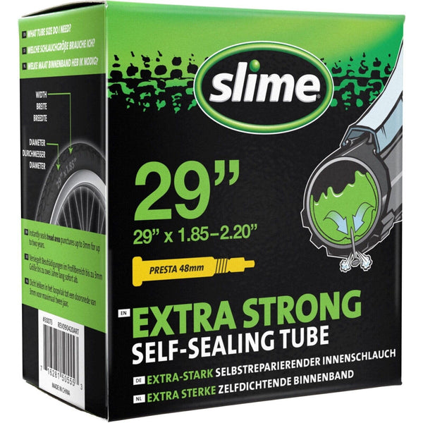 Slime Bike Inner Tube Self Sealing Various Sizes Presta and Schrader Valves