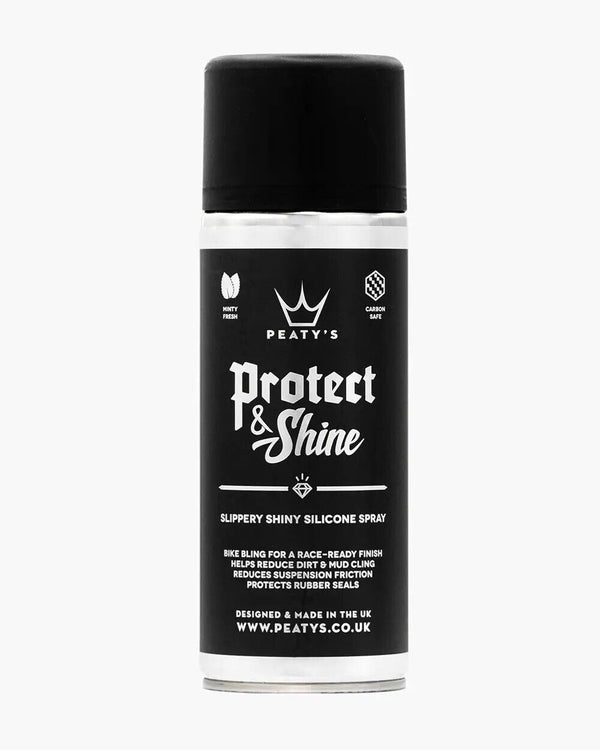 Peaty's Protect & Shine Silicone Bicycle Cleaning Spray 400ml Aerosol