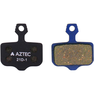 Aztec Black Organic Avid Elixir Bike Disc Brake Pads Road MTB Commuter Gravel