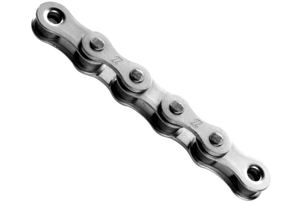 KMC Z1 Wide Bike Chain Silver Single Speed for Fixie Track BMX 112 Link Steel