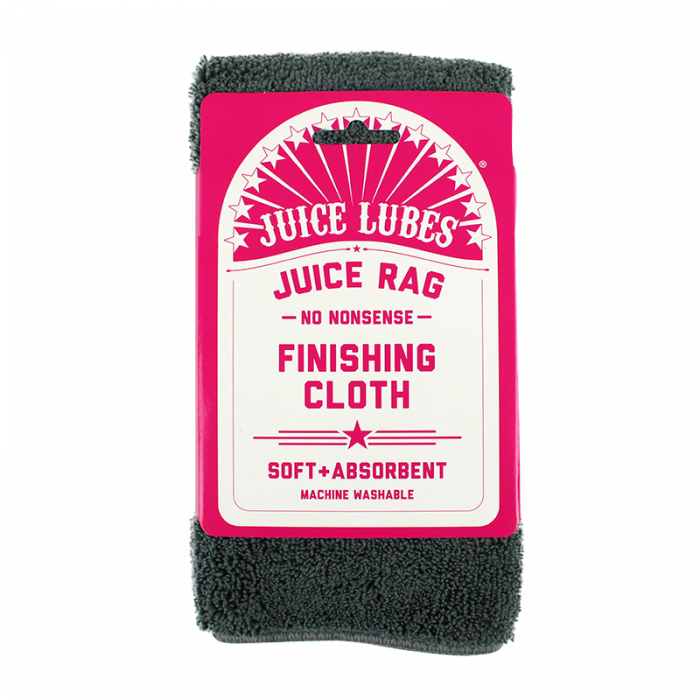 Juice Lubes Juice Rag Finishing Polishing Cloth Cleaning Detail Bike MTB Road