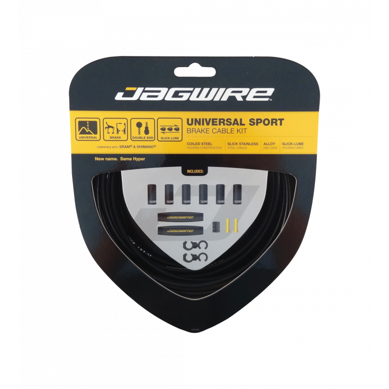 Jagwire Universal Sport Brake Kit, Black