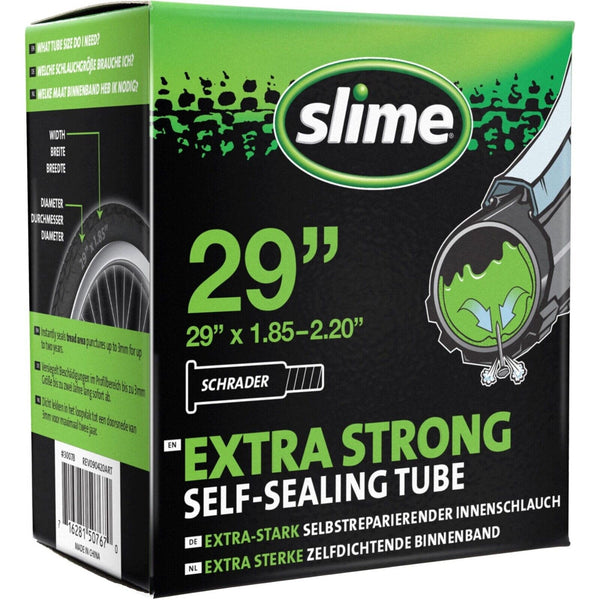 Slime Bike Inner Tube Self Sealing Various Sizes Presta and Schrader Valves