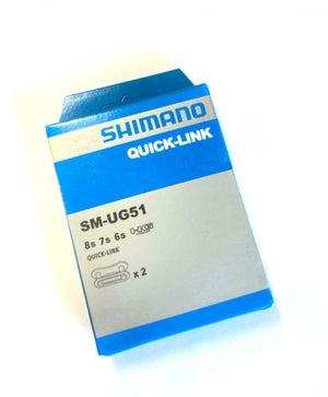 Shimano SM-UG51 Quick link For Shimano Chains 6 / 7 / 8-speed | Pack of 2